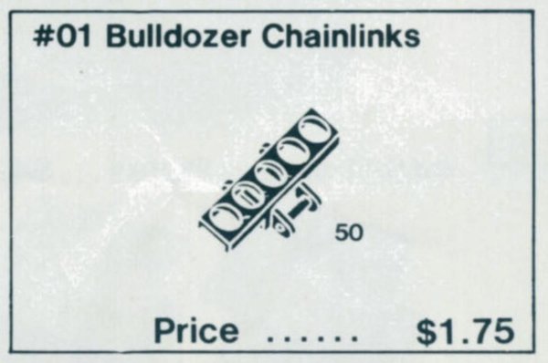 01-2 Bulldozer Chain Links