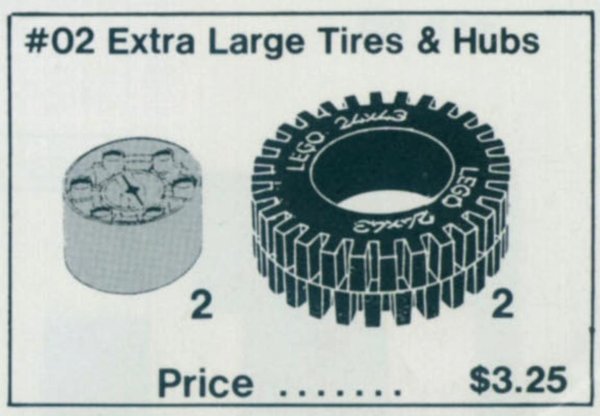 02 Extra Large Tires & Hubs