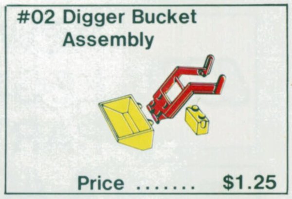 02-2 Digger Bucket Assembly
