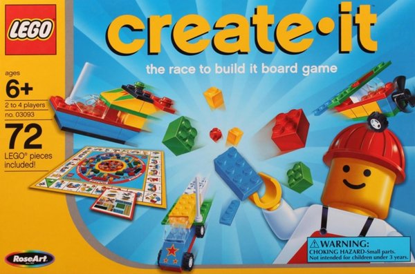 03093 The Race to Build It Board Game