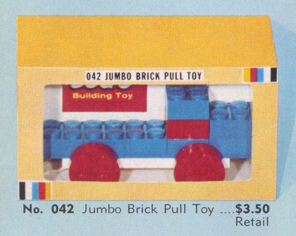 042 Jumbo Brick Pull Toy