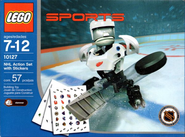 10127 NHL Action Set with Stickers