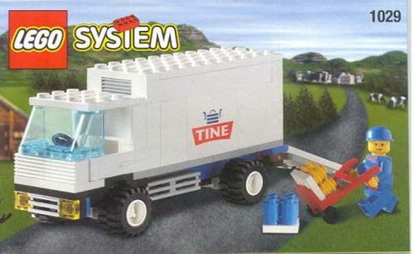 1029 Milk Delivery Truck - Tine