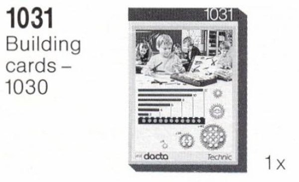 1031 Building Cards - 1030