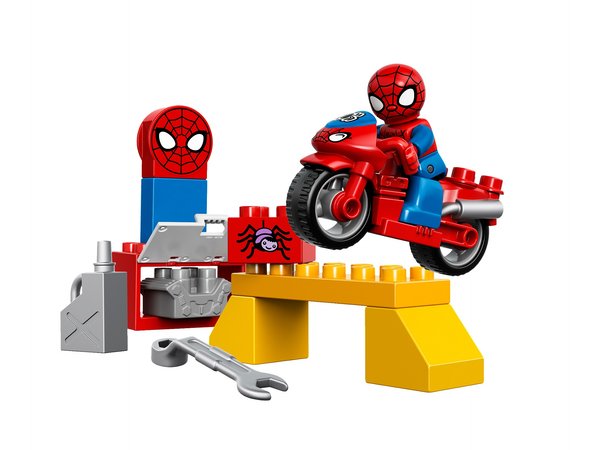 10607 Spider-Man Web-Bike Workshop