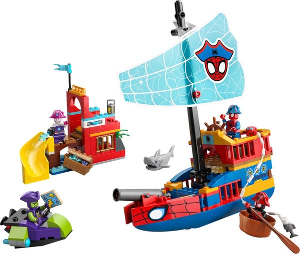 11208 ǀ Marvel Piratenschiff von Spideys Team, Minifiguren