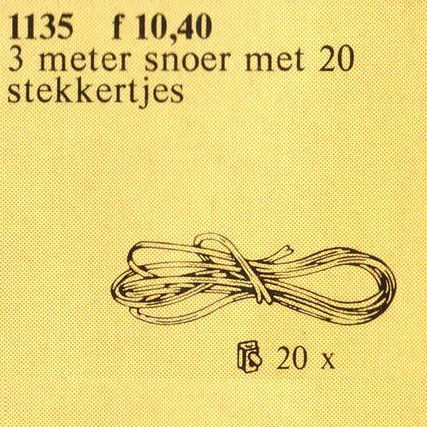 1135-3 Battery Cable Kit: 20 Connectors, 3m Cable