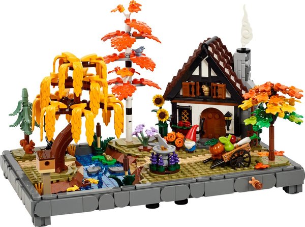 11372 Herbstlicher Landhausgarten, Modellbau für Erwachsene