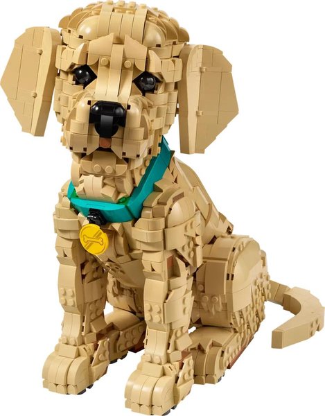 11384 Golden Retriever Welpe, Modellbau mit Hundefigur