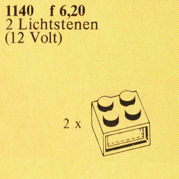 1140 12V Light Bricks