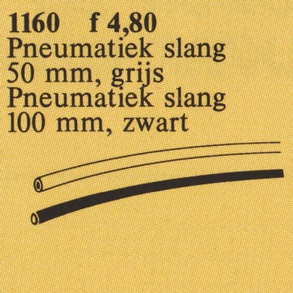 1160 TECHNIC Pneumatic Tubing, 40cm +100cm