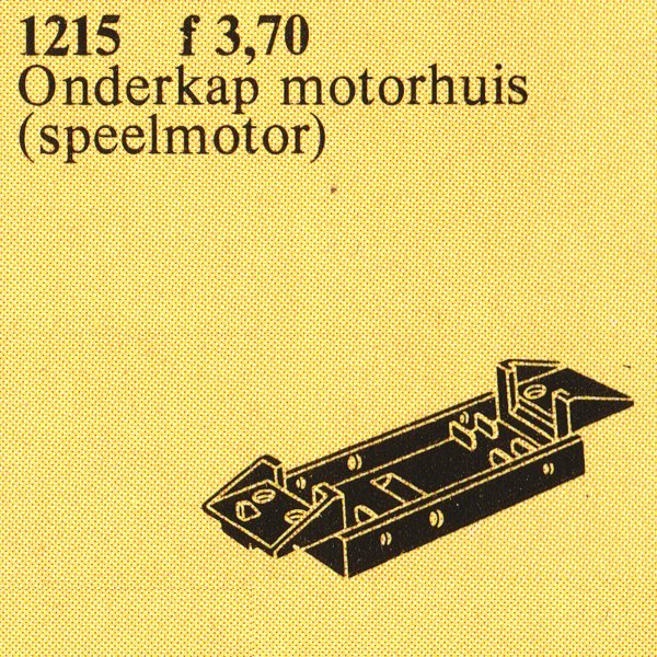 1215 Train Motor 4.5V Type II Lower Housing