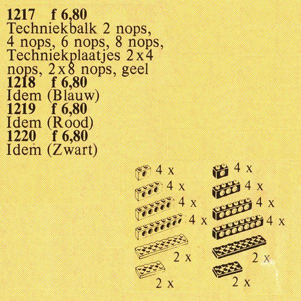 1217 Yellow Girder Beams & Plates