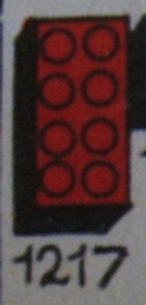 1217-2 2 x 4 Bricks
