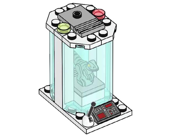 122327 Baby Raptor with Incubator