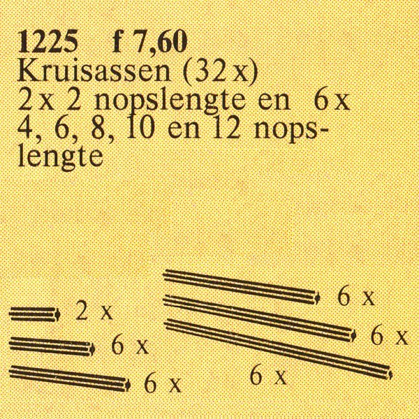 1225 Assortment of Axles