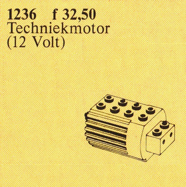 1236-3 12V Technic Motor