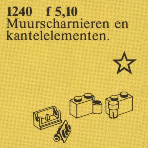 1240 Hinges and Tilted Bearings, Light Gray