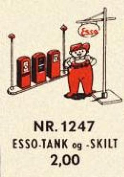 1247-2 Esso Pumps/Sign