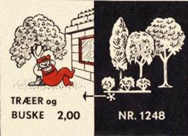 1248-2 Painted Trees and Bushes