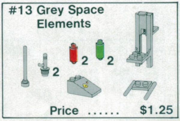 13 Gray Space Elements