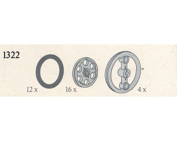 1322 Pulleys, Tires, and Steering Wheels