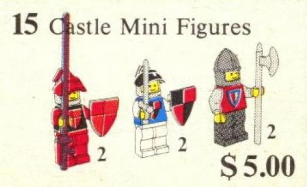 15 Castle Mini Figures