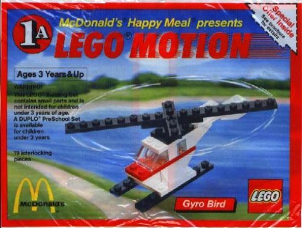 1645 Lego Motion 1A, Gyro Bird