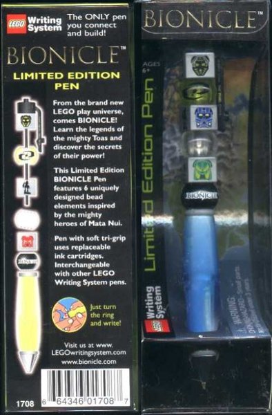 1708-2 Bionicle Limited Edition Pen