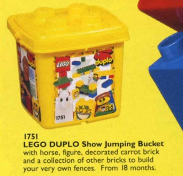 1751 Show Jumping Bucket