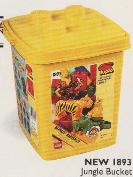 LEGO Basic Set 1893 Jungle Bucket
