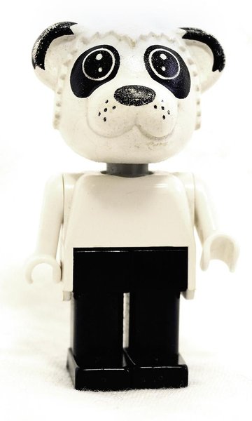 198575-2 Fabuland Figure Panda 2 - Orzoro Nestlé Promotional polybag