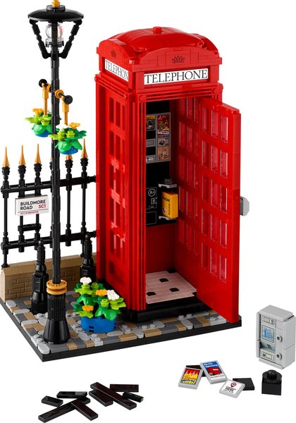 21347 Red London Telephone Box