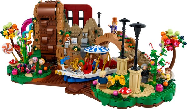 21360 Willy Wonka und die Schokoladenfabrik, Modellbau