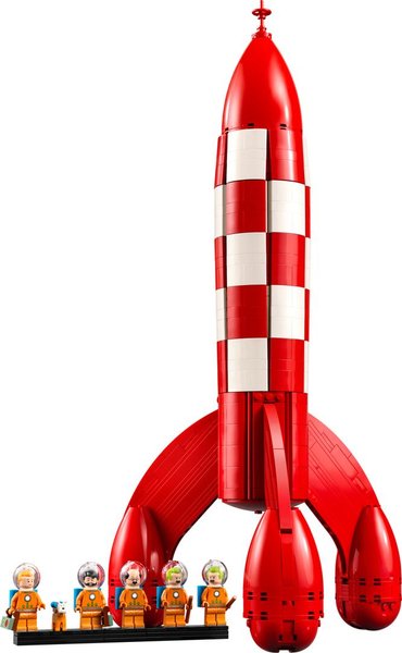 21367 Die Mondrakete von Tintin, Modellbau für Erwachsene