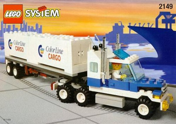 2149 Color Line Container Lorry