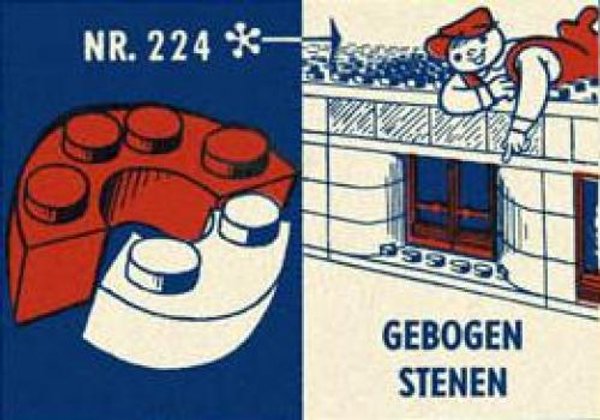 224 2 x 2 & 2 x 4 Curved Bricks