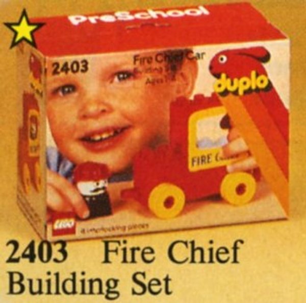 2403 Fire Chief Building Set