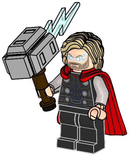 242504 Thor with Mjolnir