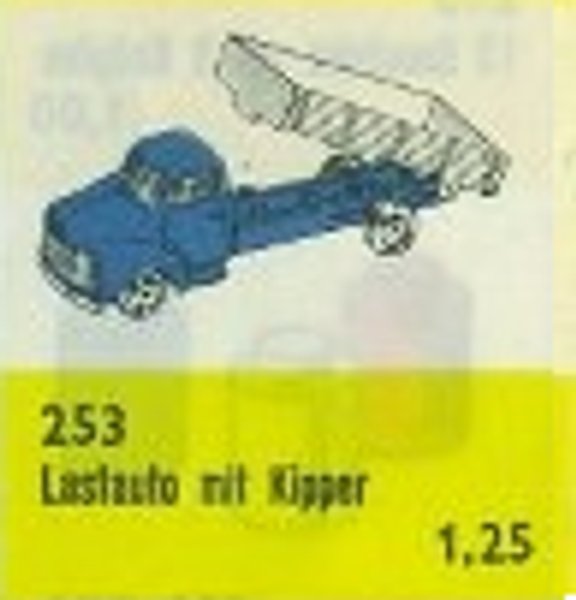 253 1:87 Bedford Flatbed Truck