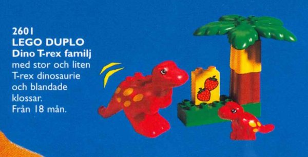 2601 T-Rex Dinosaurs (Mother & Baby)