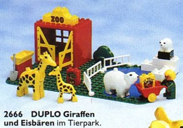 2666 Savannah and Polar Animals (Mini Zoo)