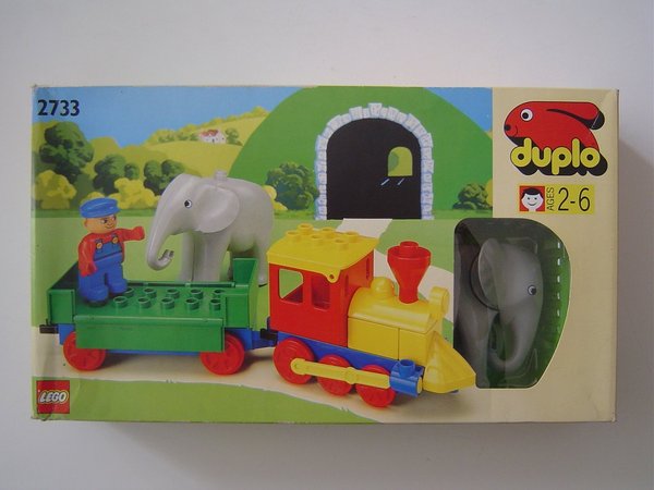 2733 Push-Along Play Train (with Elephant)