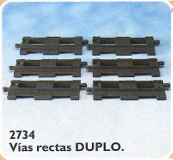 2734 Straight Track (Straight Rails)