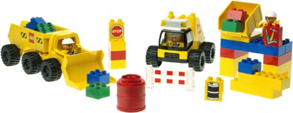 2814 Big Wheels Road Worker Set