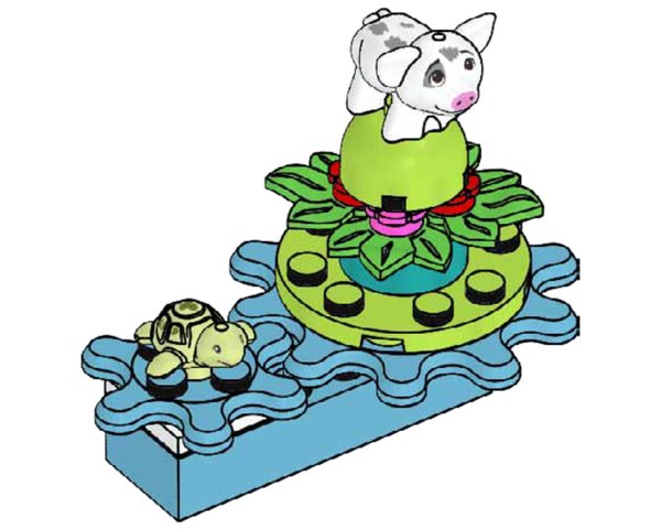 302008 Pig Pua and Turtle