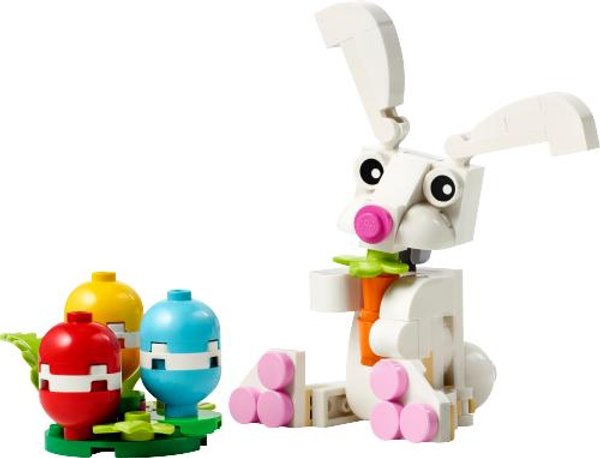 30668 Easter Bunny with Colourful Eggs