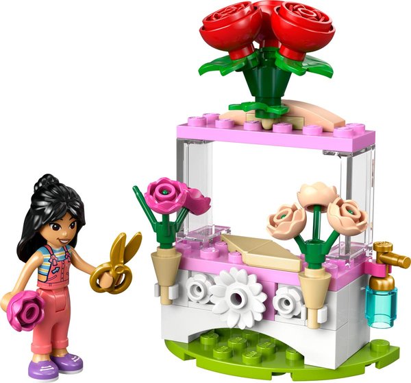 30721 Blumenstand mit Rosen