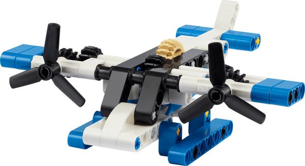 30736 Weißes Wasserflugzeug