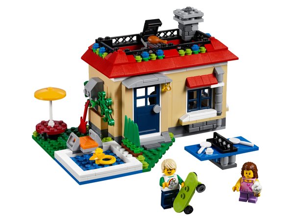 31067 Modular Poolside Holiday